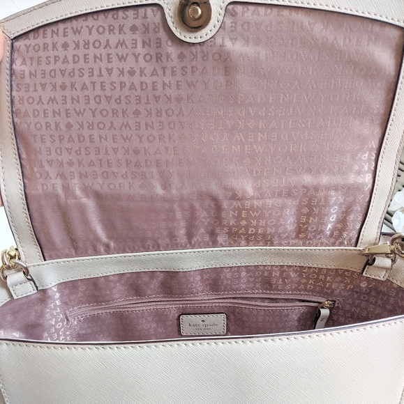 Kate Spade Satchel Bag. Color: CREAM - Picture 3 of 4